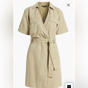 brand new Rails Natalie warp minidress in Olive color